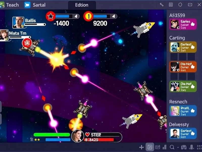 Space Blaster Supreme Gameplay Screenshot